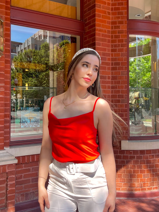 Red passion blouse