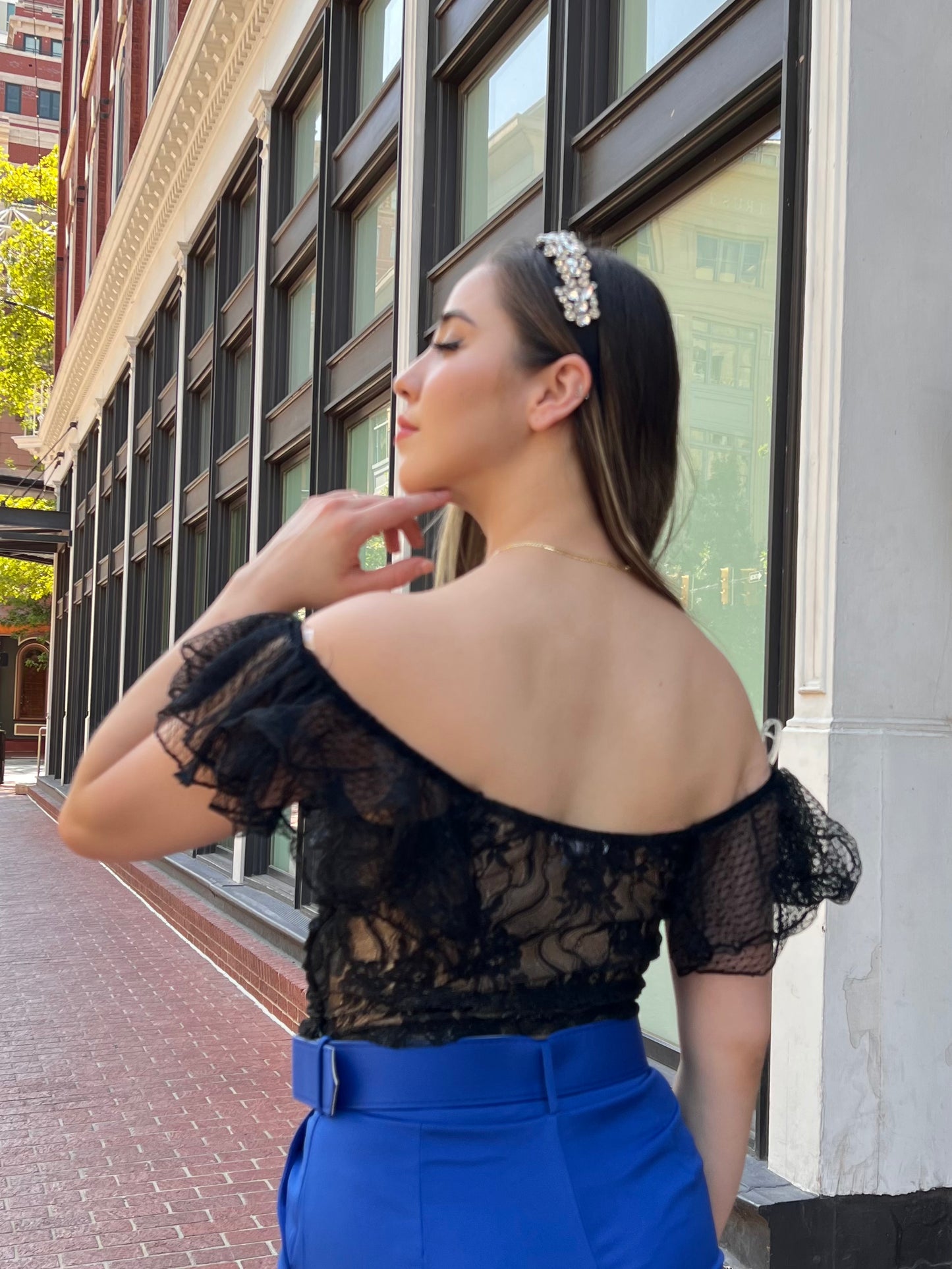 Veil blouse